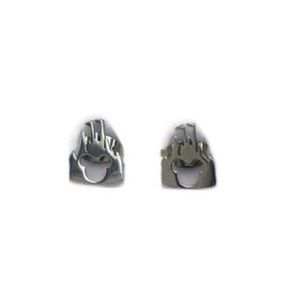 Mickey Mouse Disney World Magic Kingdom Cinderella’s Castle Silver Tone Earrings